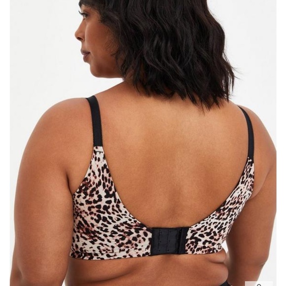 PUSH-UP WIRE-FREE BRA - LACE LEOPARD WITH 360° BACK SMOOTHING™ - Picture 3 of 6